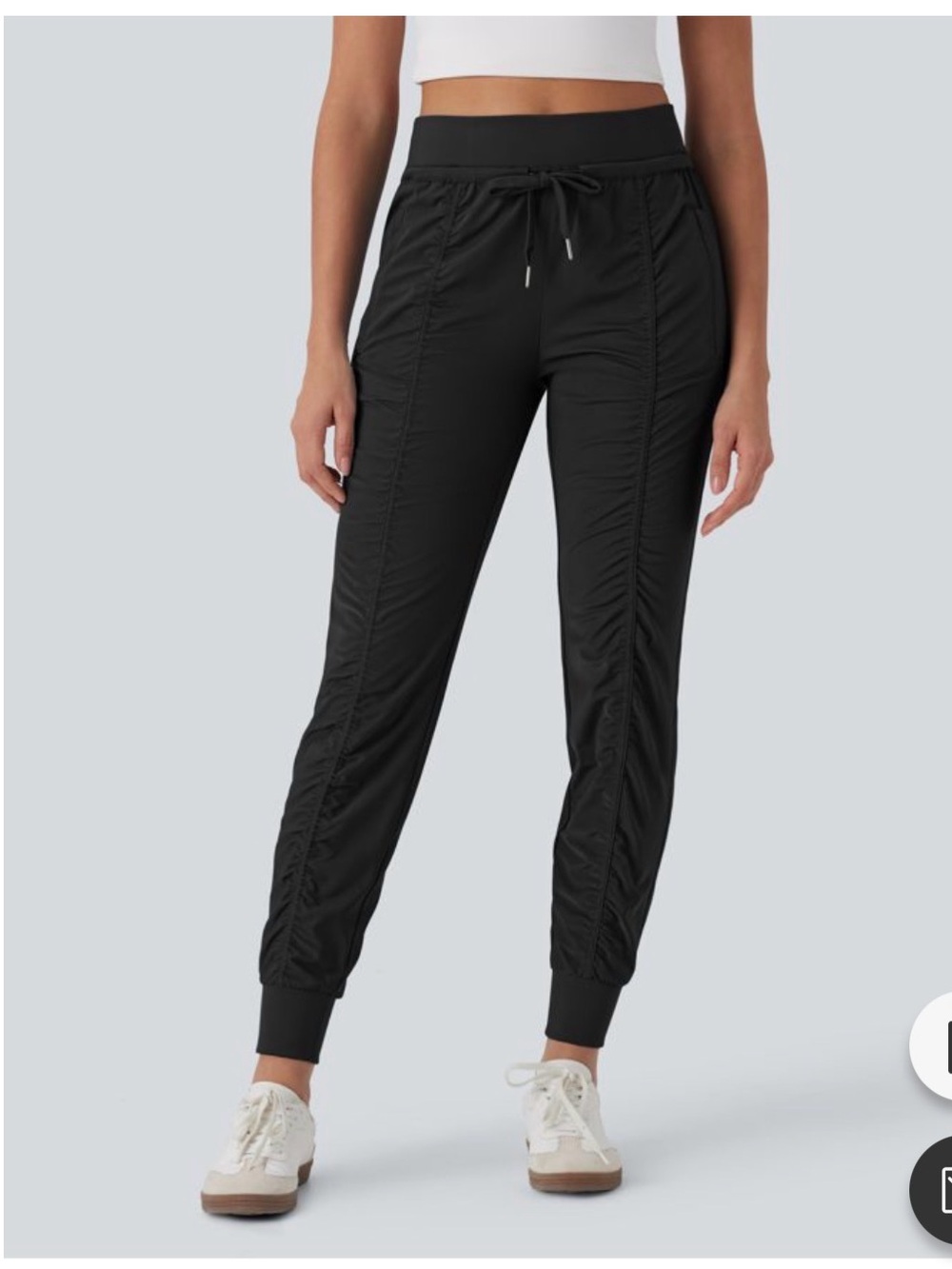 Halara high waisted drawstring joggers